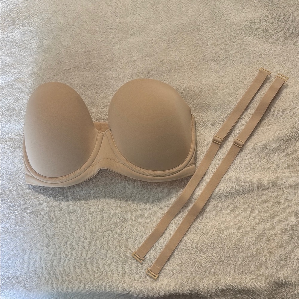 Wacoal Tan Strapless Bra 32DD